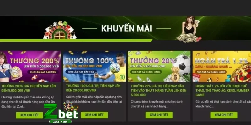 Khuyến mãi Cập nhật thường xuyên các sự kiện tăng vốn khủng quanh năm