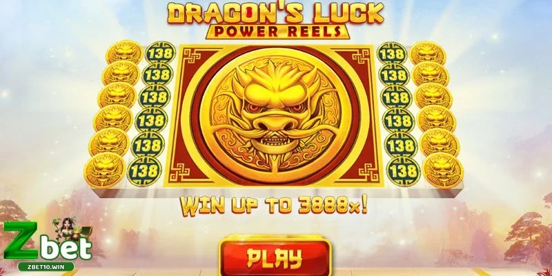 Dragon's Luck Giao diện đặc sắc của slot game Dragon's Luck