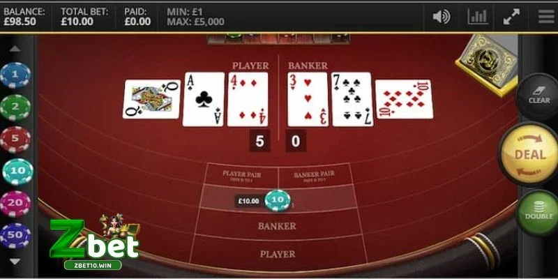 Baccarat Tỷ lệ thắng trong Baccarat